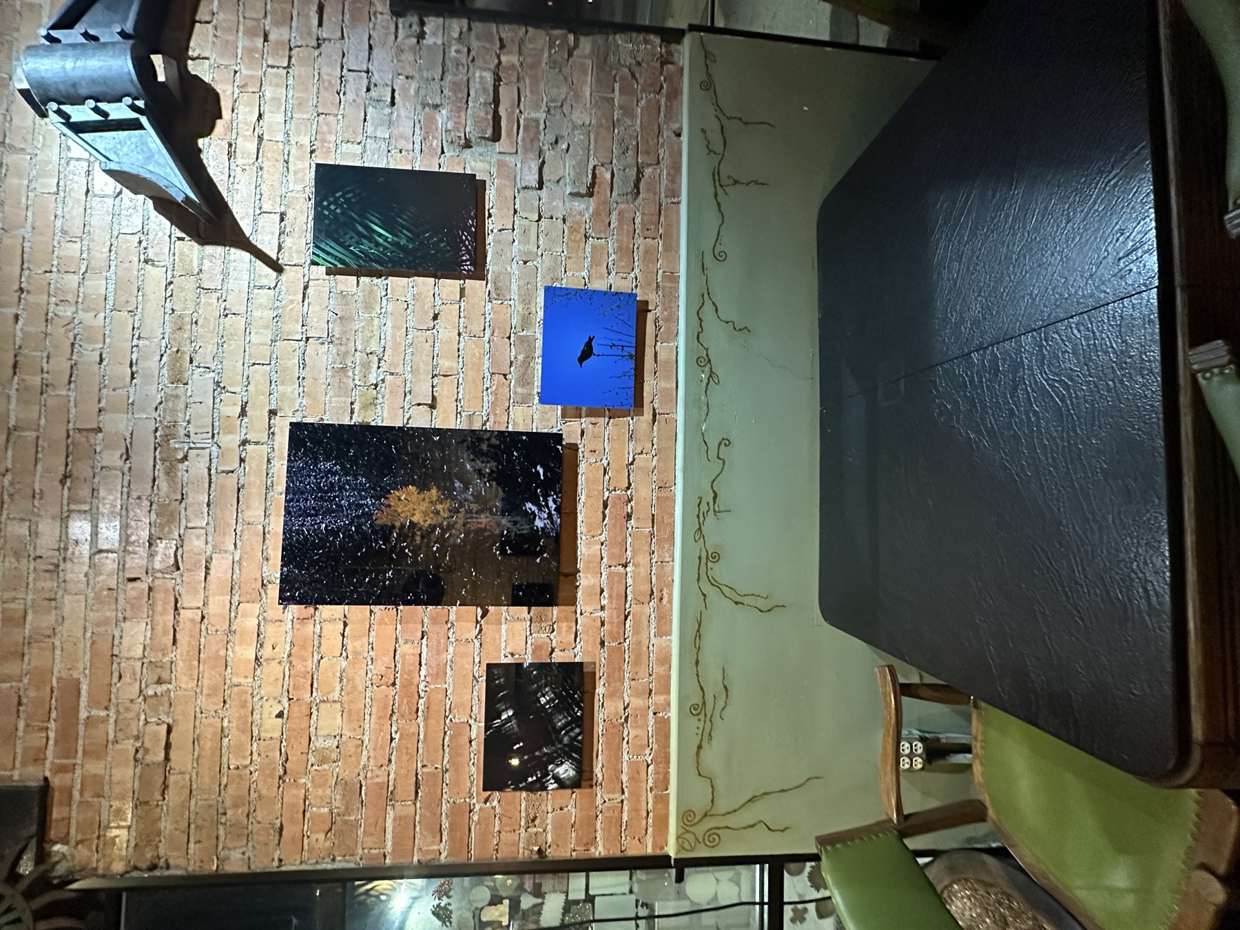 Martina's first art show at Alchemy Coffee