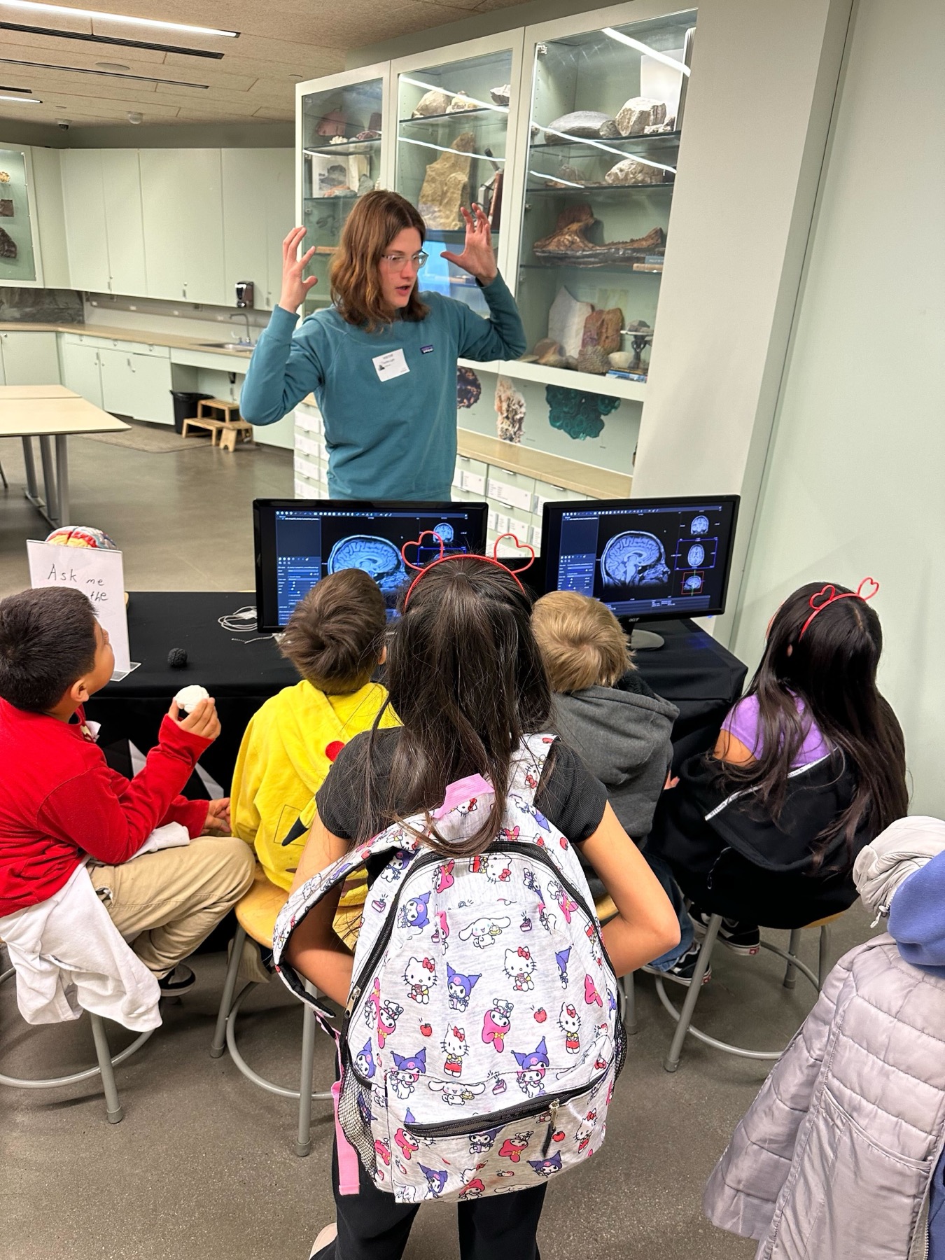 Outreach event at the Natural History Museum of Utah
